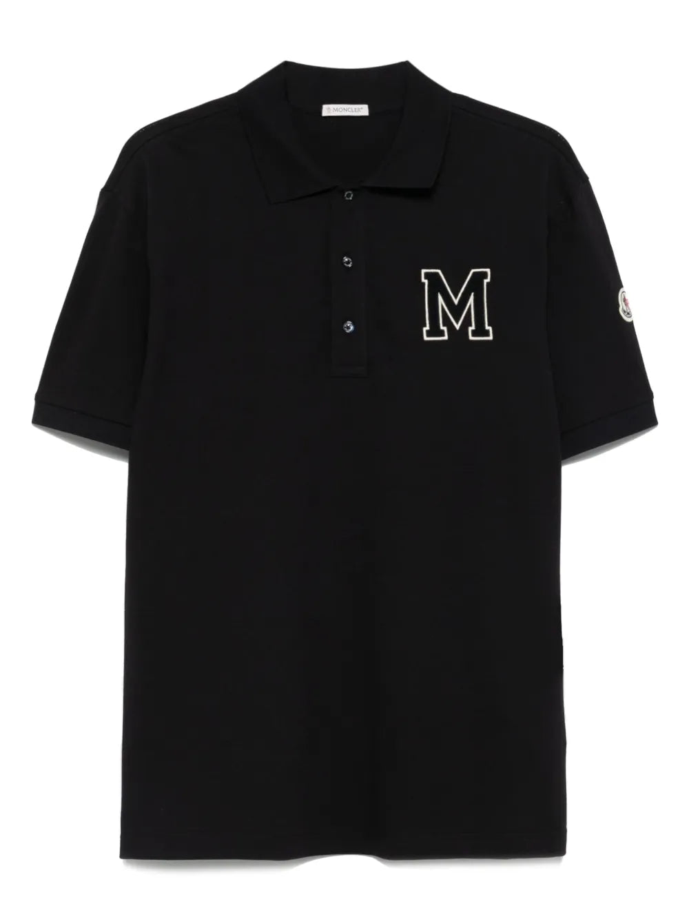 Moncler playera tipo polo con bordado M