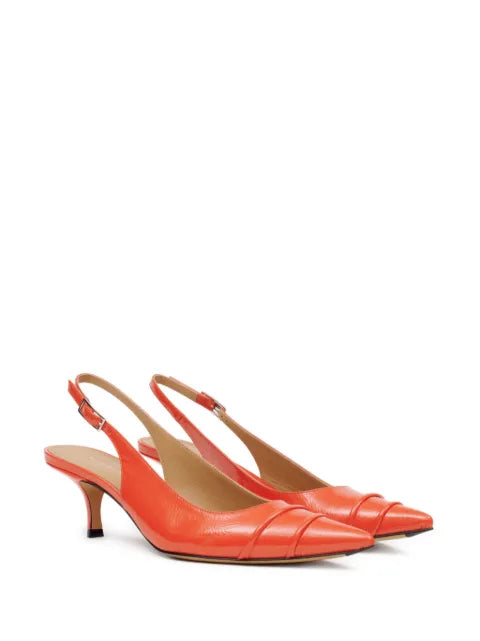 Maison Margiela zapatillas Kinkies con tacón de 55mm - Naranja - vista 2