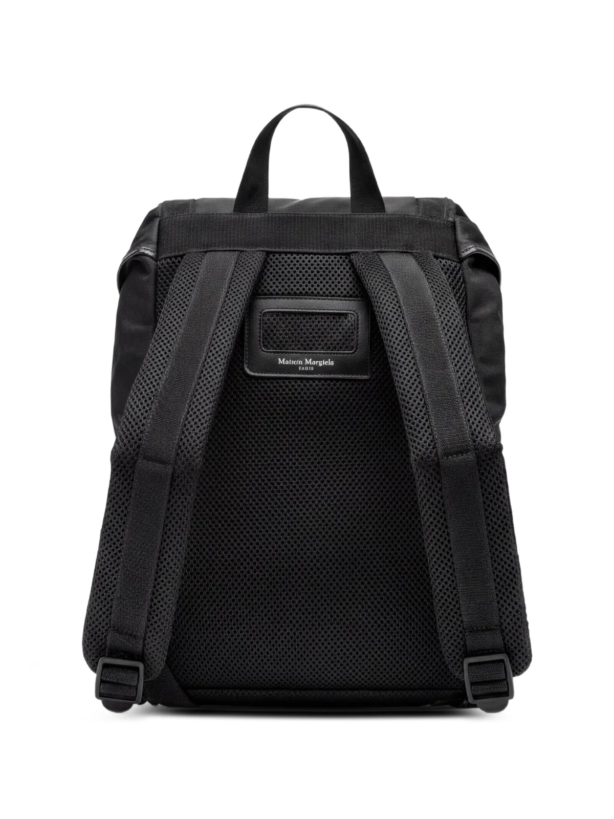 Maison Margiela mochila con asa en el tope - Negro - imagen 2