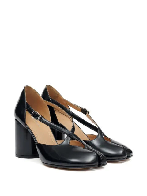 Maison Margiela zapatillas Tabi décolleté - Negro - vista 2