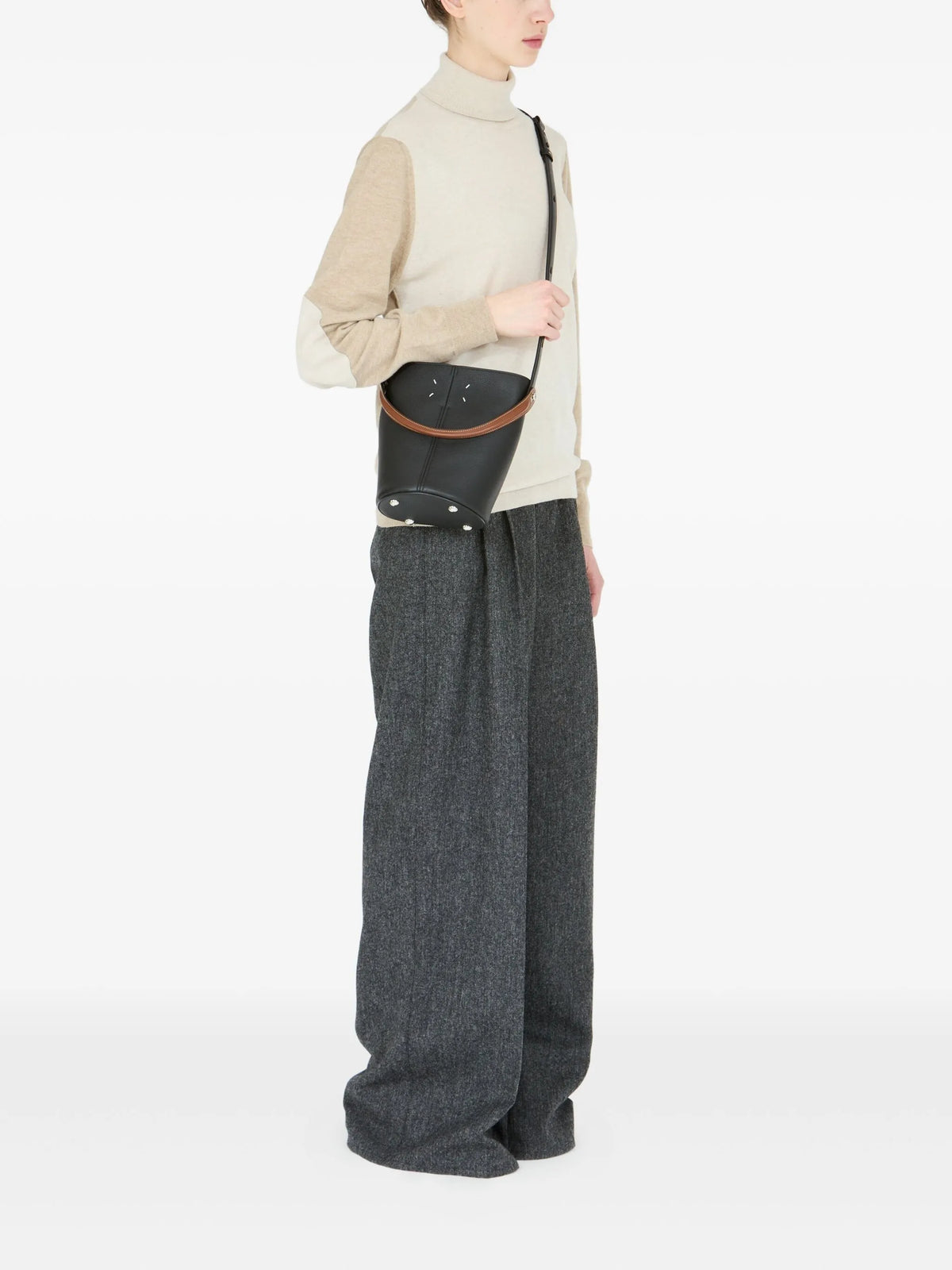 Maison Margiela bolsa bucket Dress-Age - Negro - imagen 2