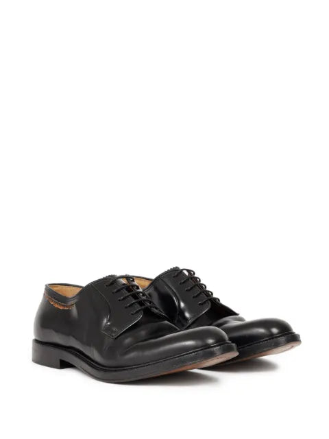 Maison Margiela botas Cut con agujetas - Negro - vista 2