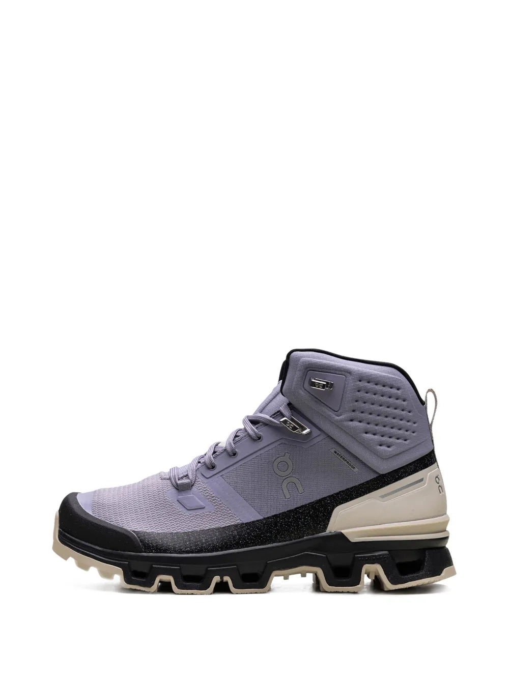 On Running botas Cloudrock 2 "Feather/Black" impermeables