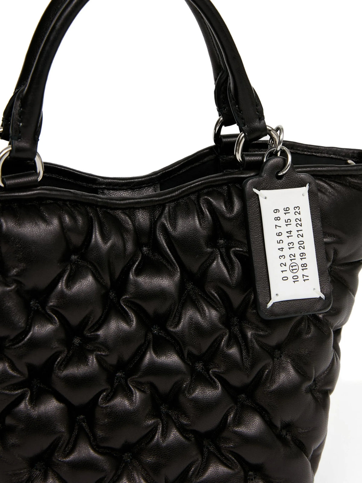 Maison Margiela tote Glam Slam mini - Negro - imagen 4