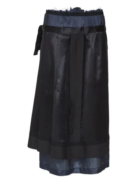 Maison Margiela falda midi a capas - imagen 1