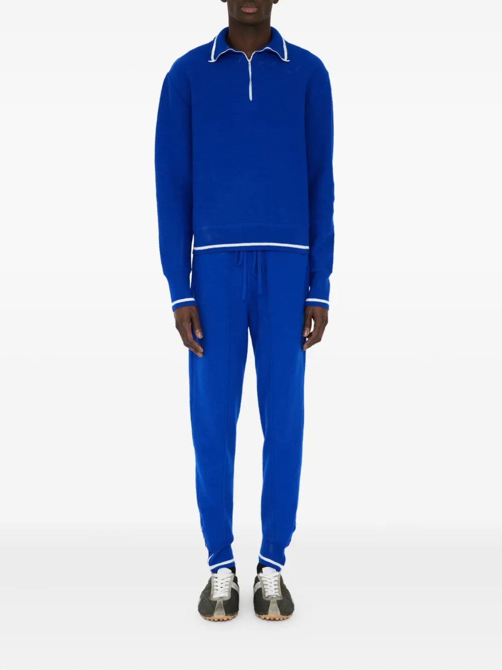 Maison Margiela suéter manga larga - Azul - imagen 2