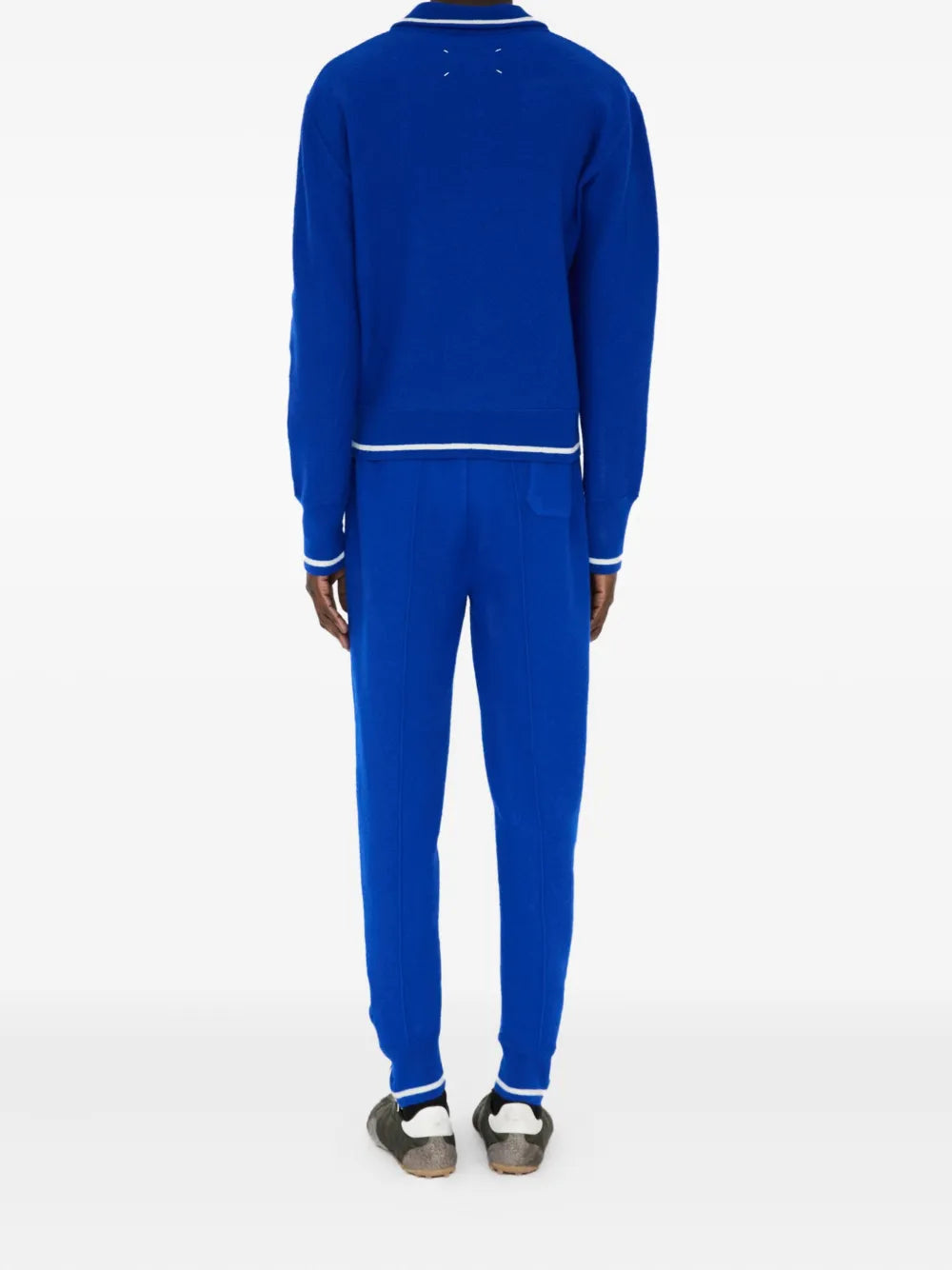 Maison Margiela suéter manga larga - Azul - imagen 4