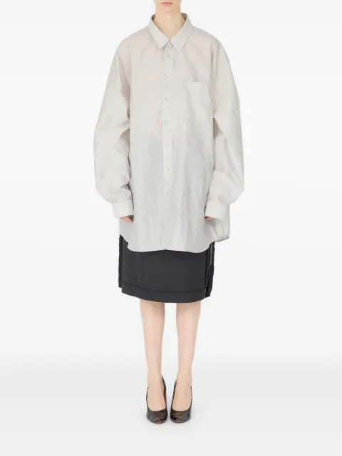 Maison Margiela camisa con bolsillo en el pecho - imagen 2