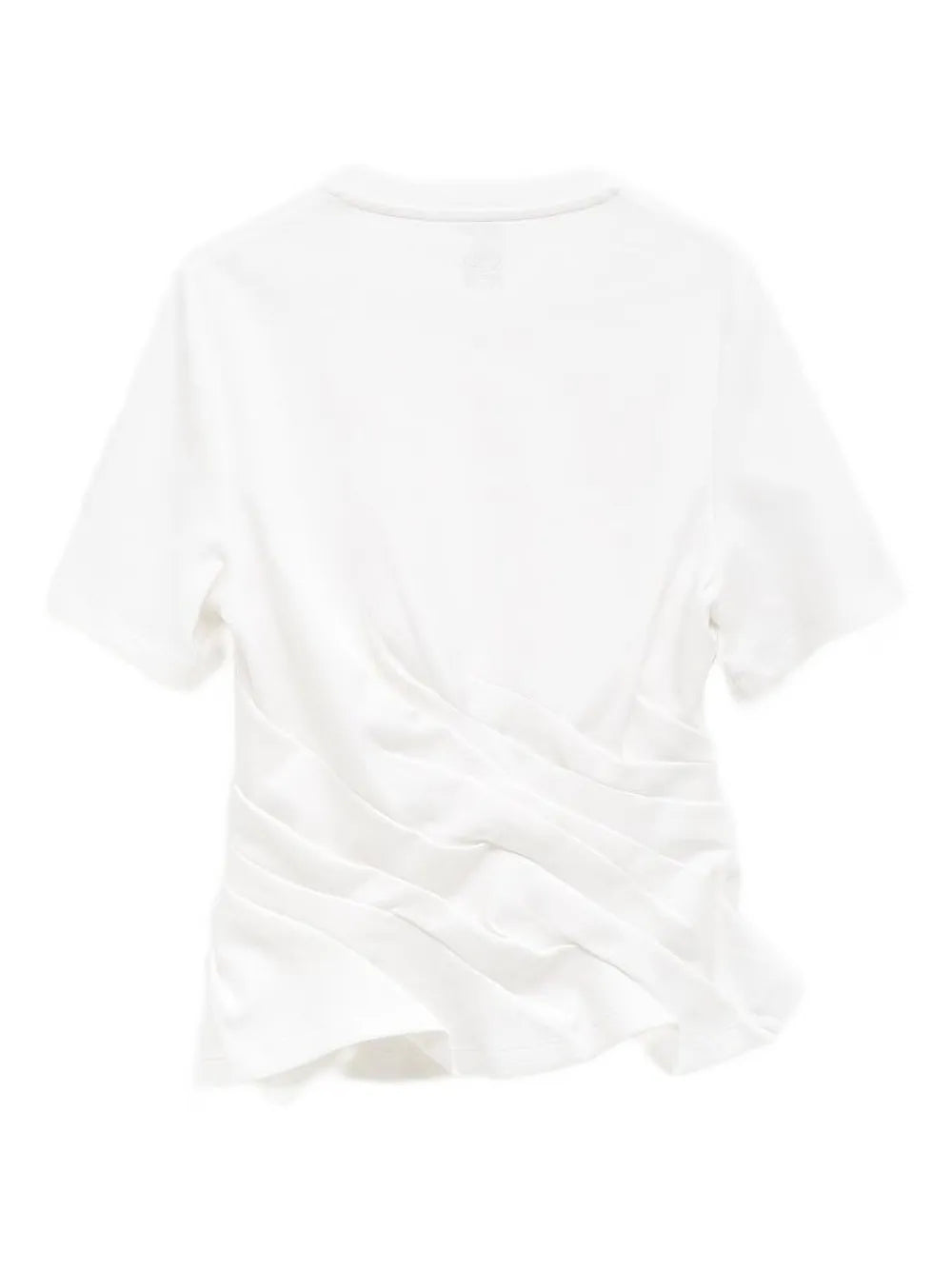 LOEWE playera asimétrica con pliegues