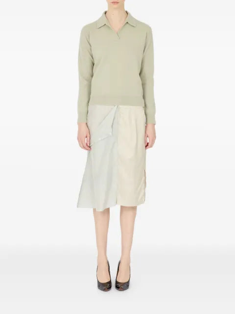 Maison Margiela suéter con cuello tipo polo - imagen 2