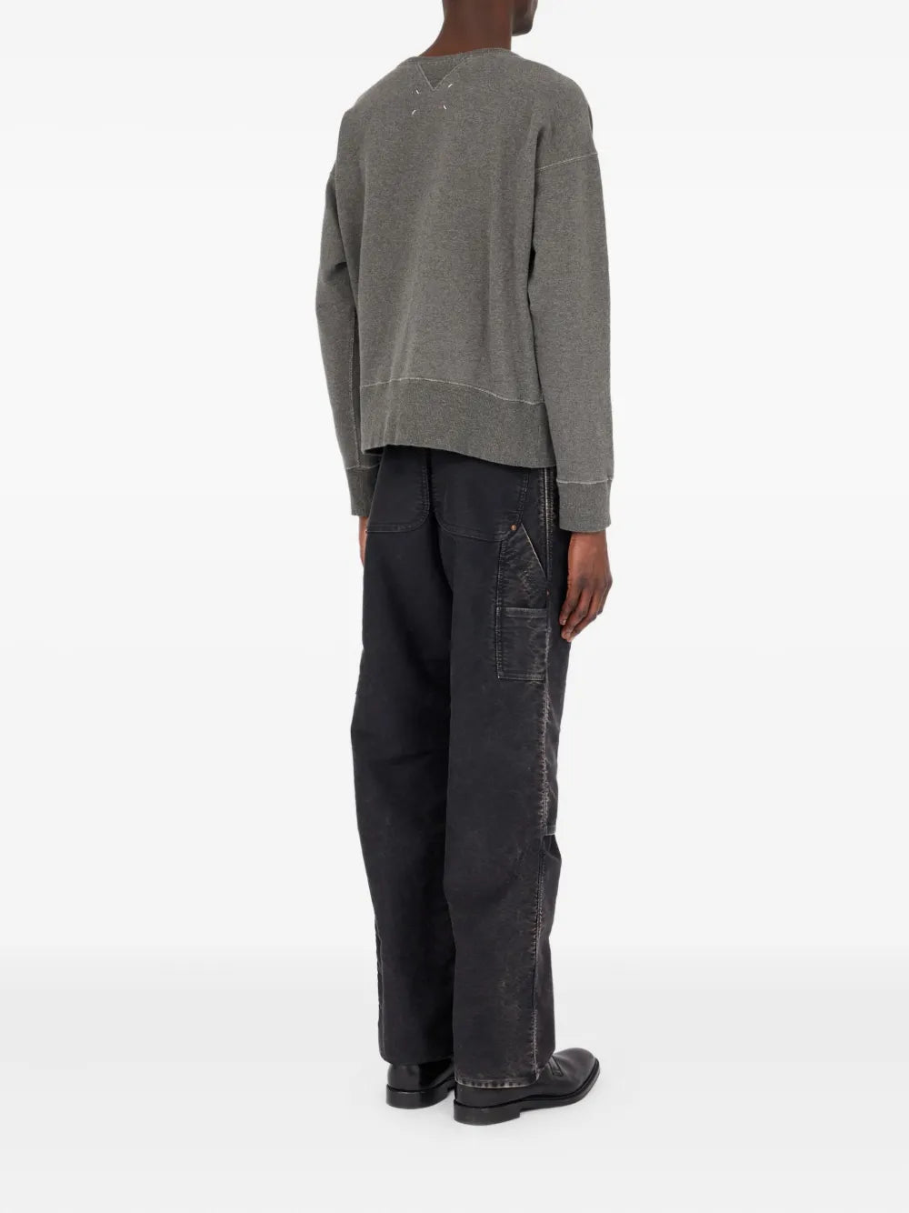 Maison Margiela sudadera estampada - Gris - imagen 4