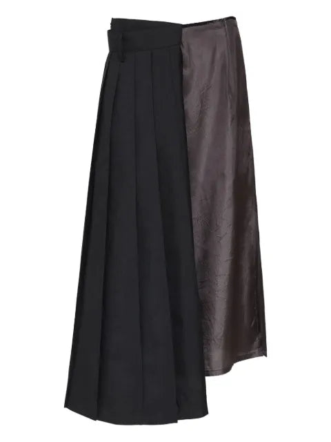 Maison Margiela falda con pliegues asimétrica - imagen 1