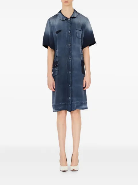Maison Margiela vestido midi con botones - imagen 2