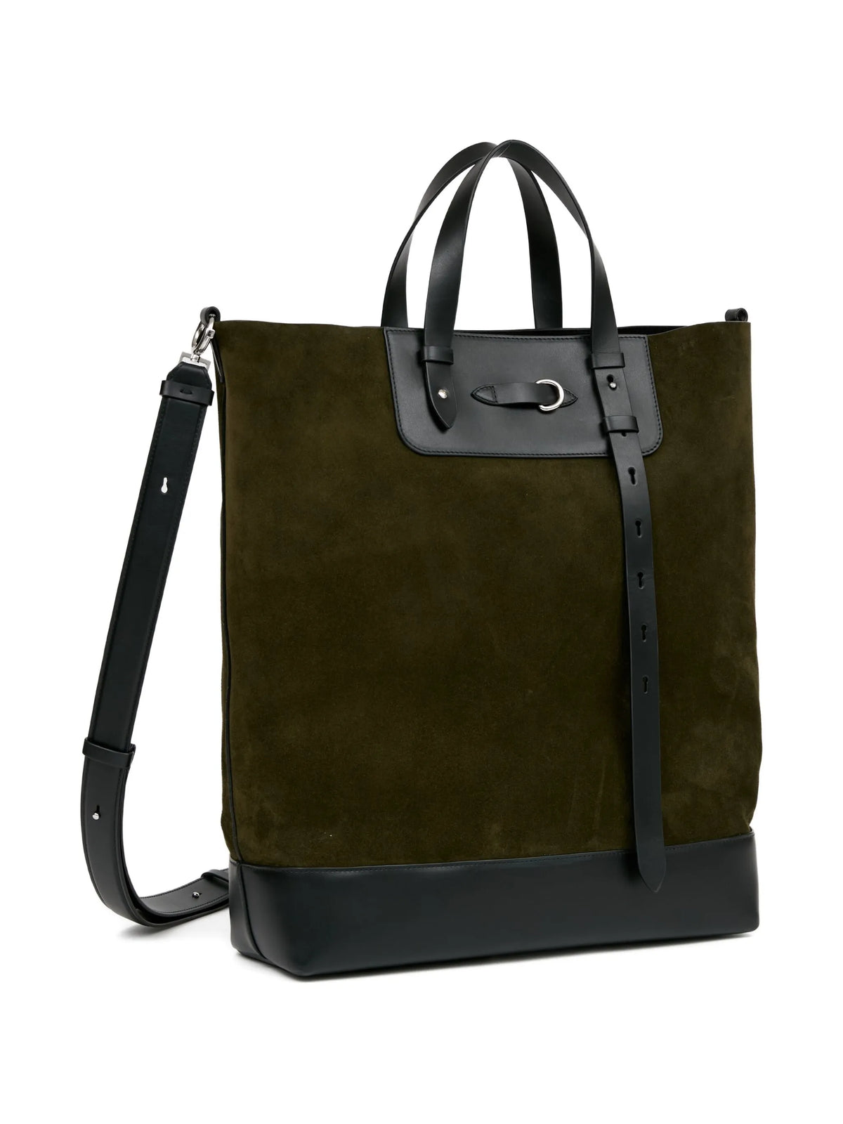 Maison Margiela tote de gamuza - Negro - imagen 3