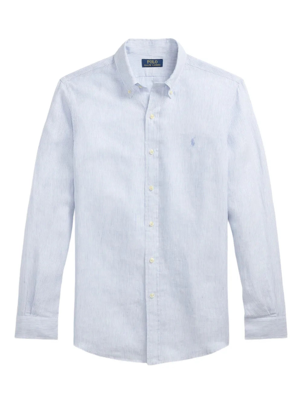 Polo Ralph Lauren camisa con botones y rayas estampadas