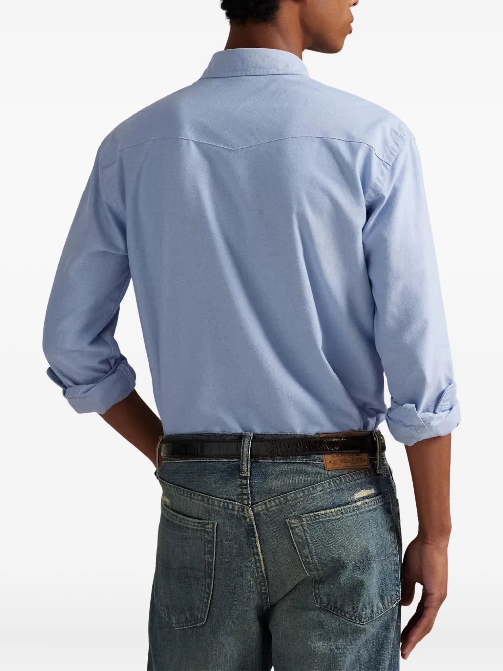 Polo Ralph Lauren camisa Oxford manga larga