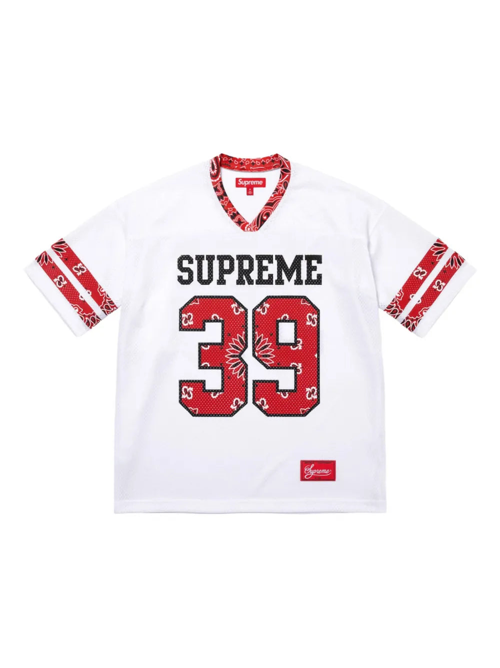 Supreme playera Bandana Football - Blanco - imagen 1