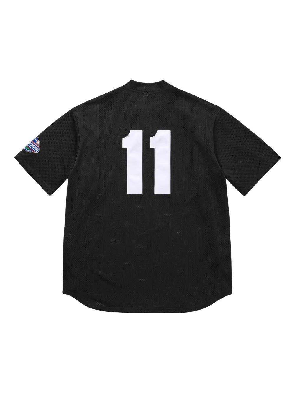 Supreme top S Logo Henley - Negro - imagen 2