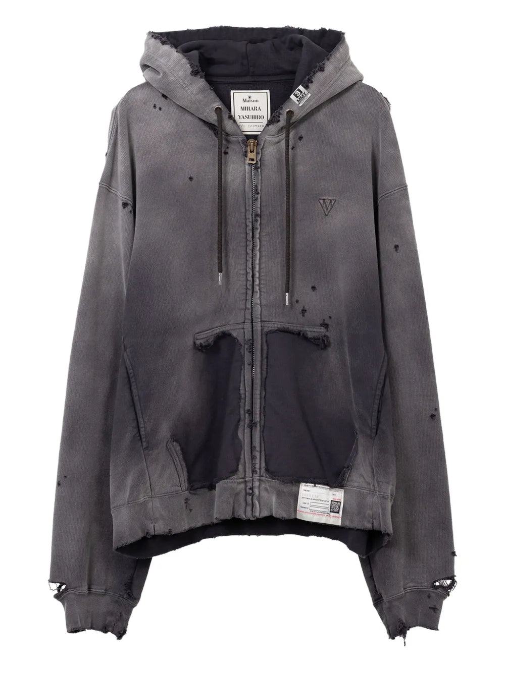Maison MIHARA YASUHIRO hoodie Sun - negro