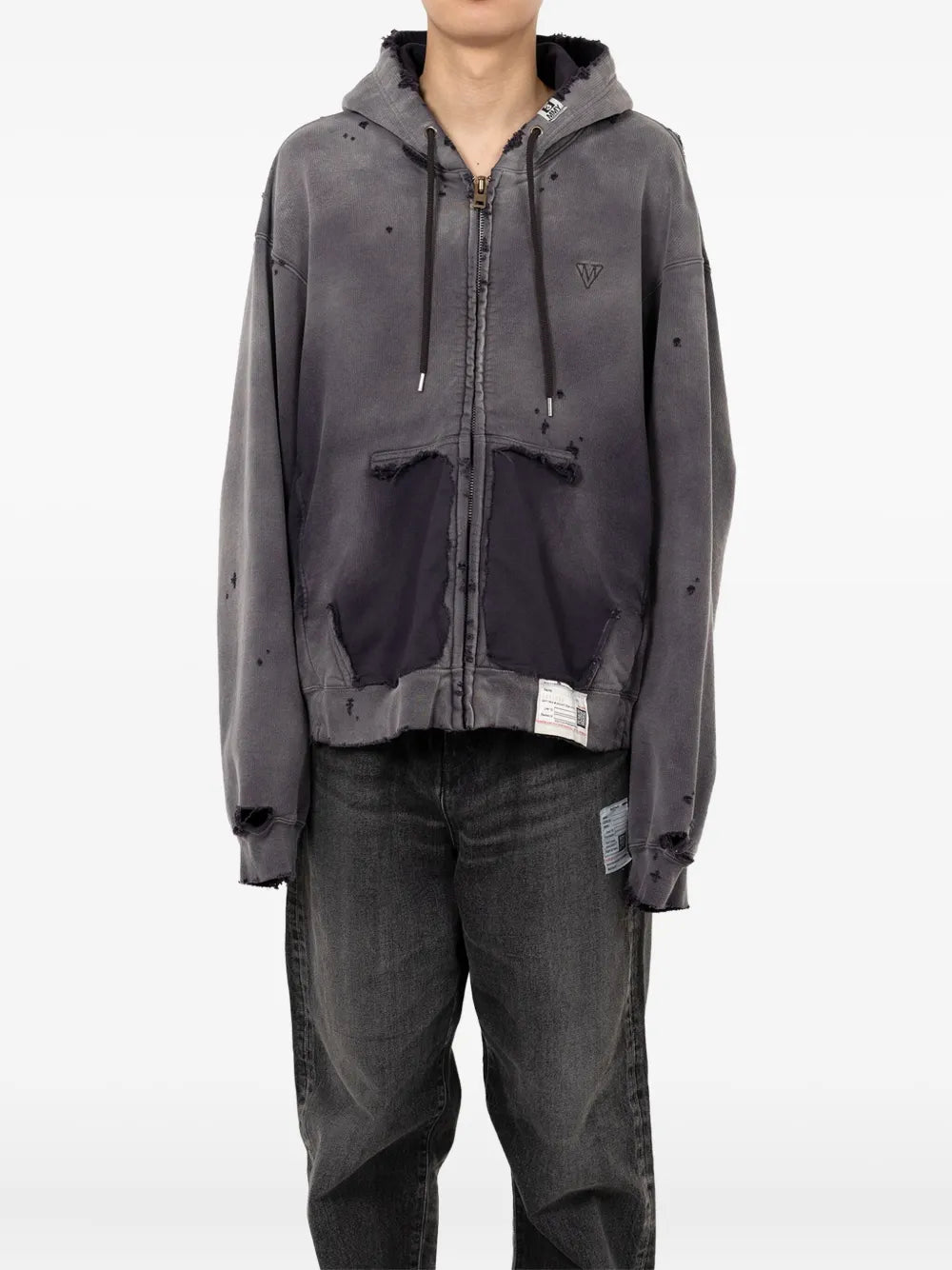 Maison MIHARA YASUHIRO hoodie Sun - negro
