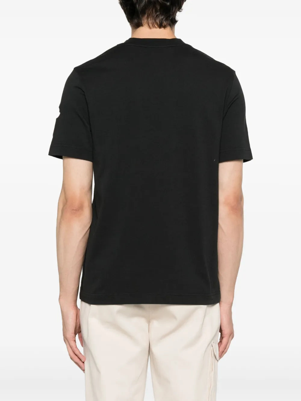 Moncler playera con logo estampado