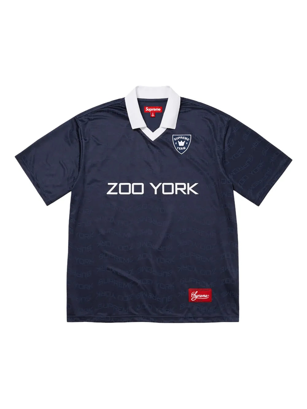 Supreme playera Zoo York Soccer Jersey SS 25 - Blue - Azul - imagen 1
