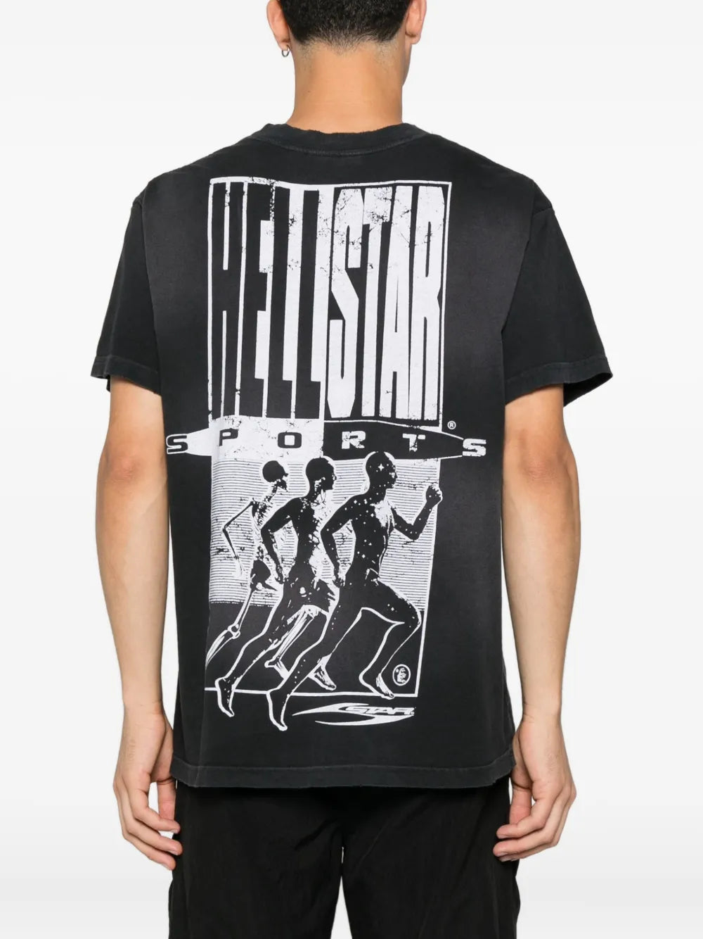 HELLSTAR playera con cuello redondo