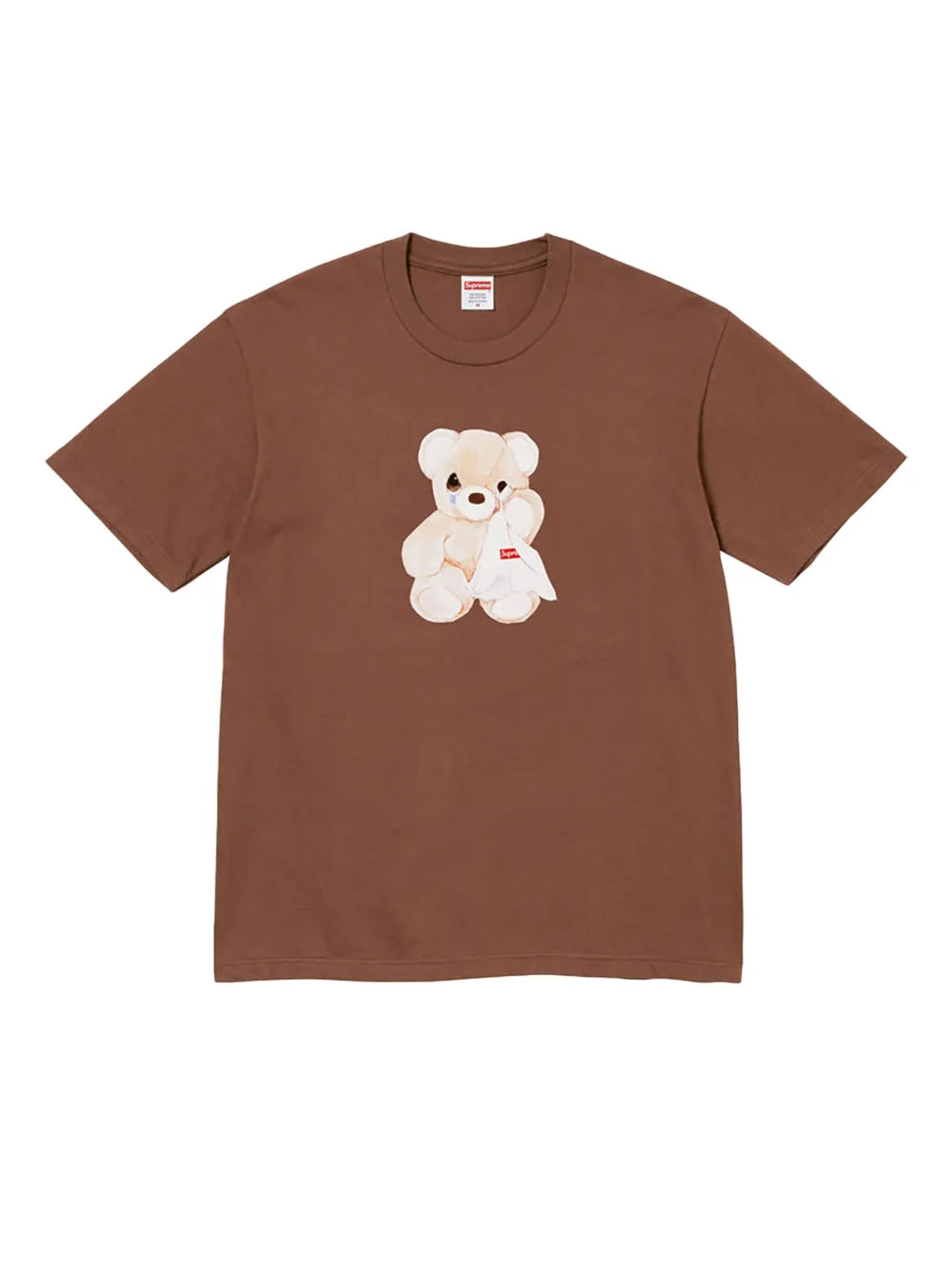 Supreme playera con oso estampado - Marrón - imagen 1