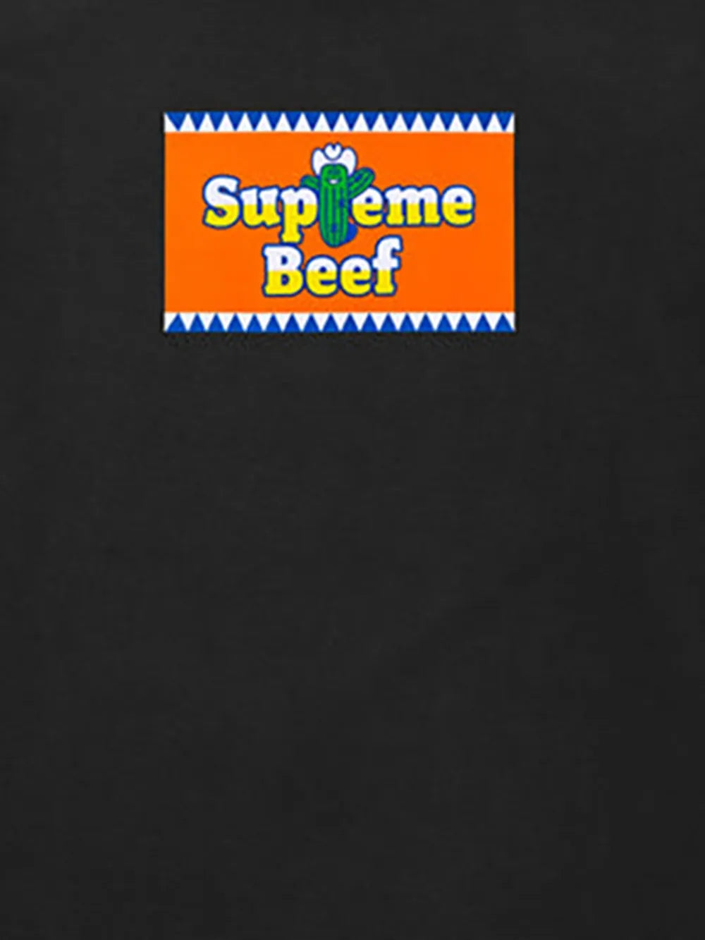 Supreme playera Beef Black - Negro - imagen 2