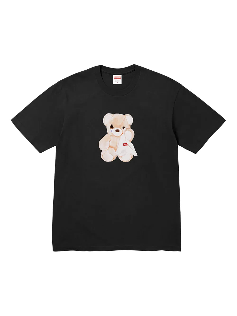 Supreme playera con oso estampado - Negro - imagen 1