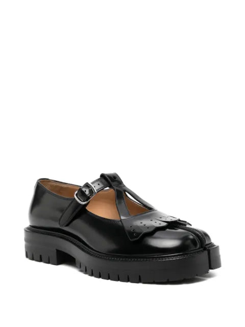 Maison Margiela zapatos Mary Jane Tabi Country - Negro - vista 2