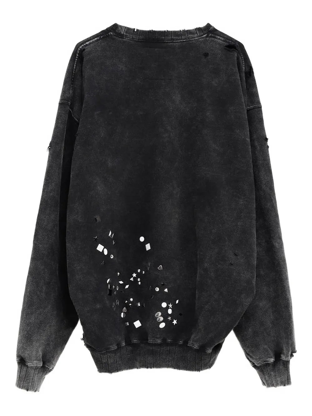 Maison MIHARA YASUHIRO suéter con cuello redondo - negro