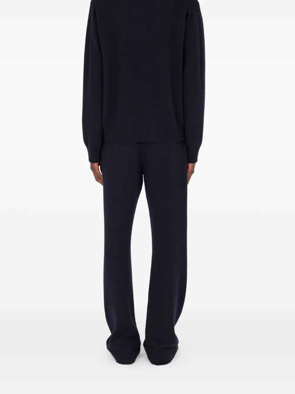 Maison Margiela suéter de cachemira con cuello redondo - Azul - imagen 3