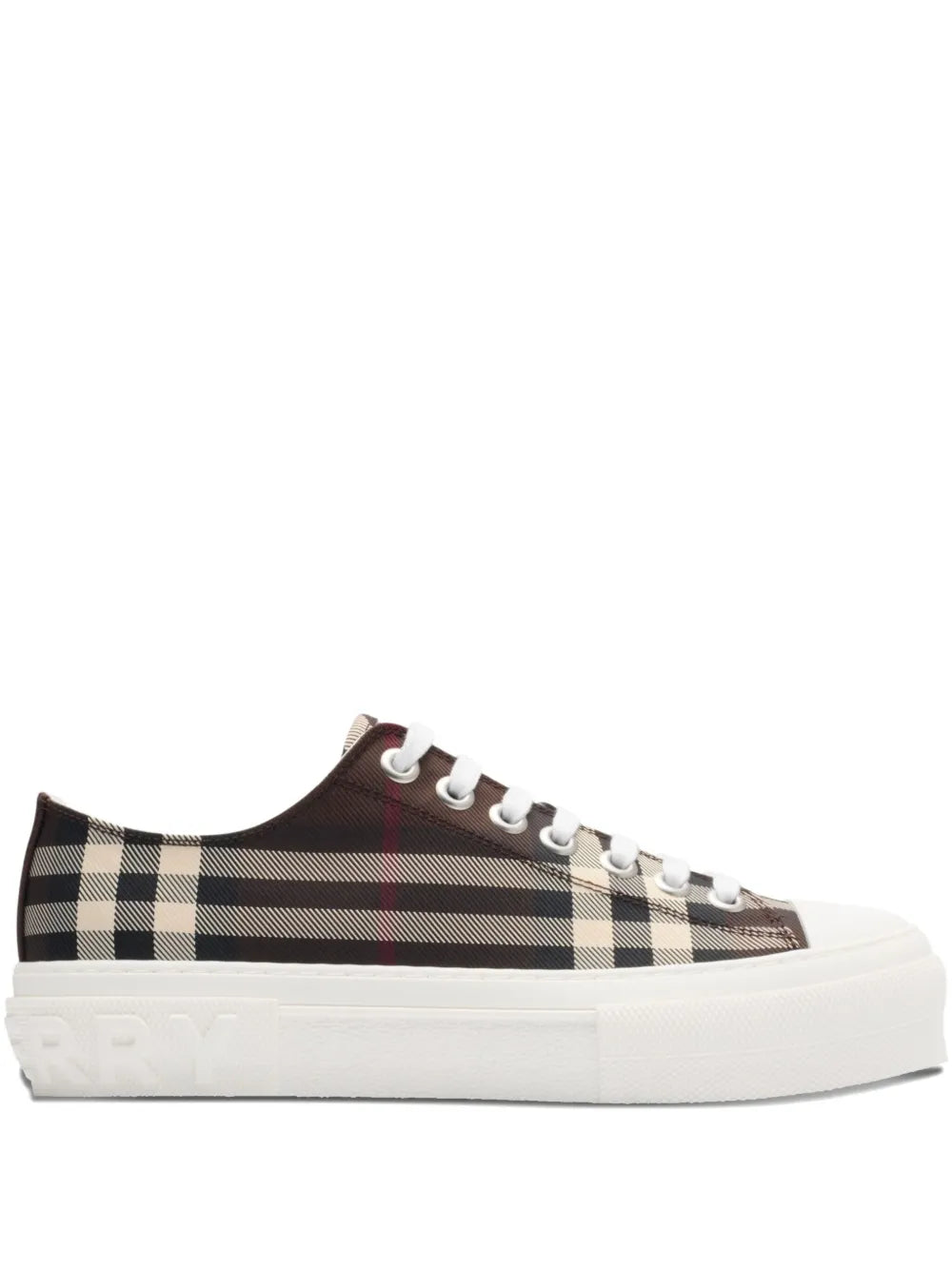 Burberry tenis con motivo