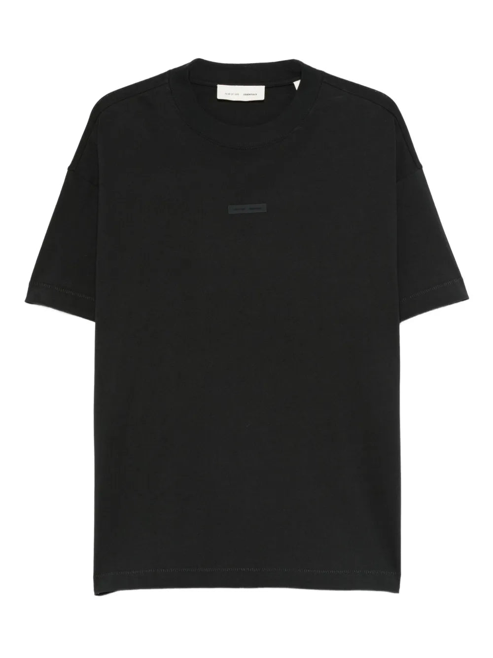 FEAR OF GOD ESSENTIALS playera con detalle del logo