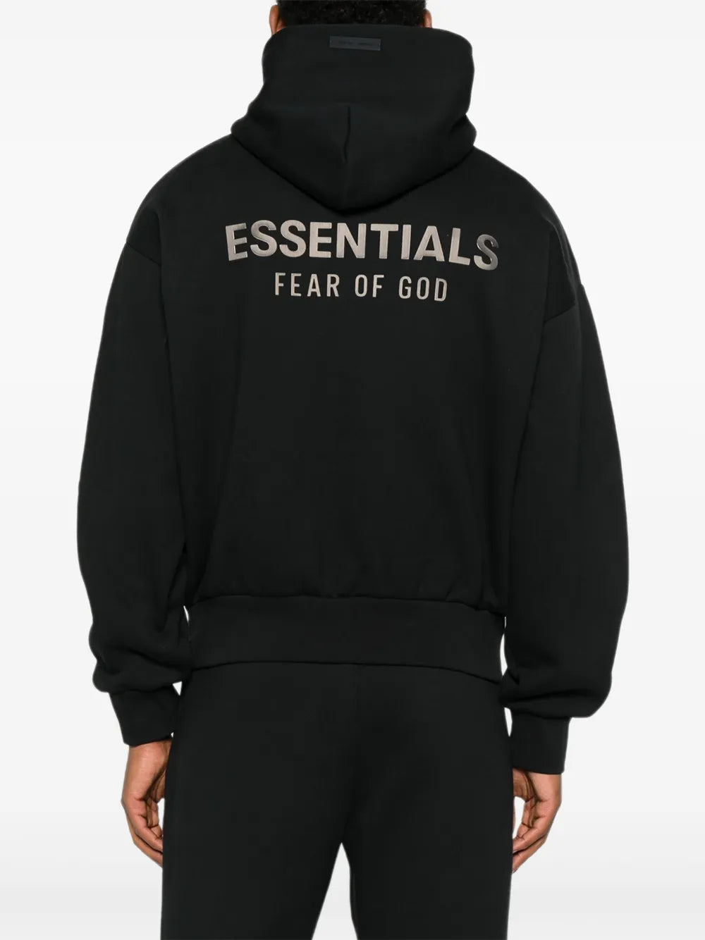 FEAR OF GOD ESSENTIALS hoodie con detalle del logo