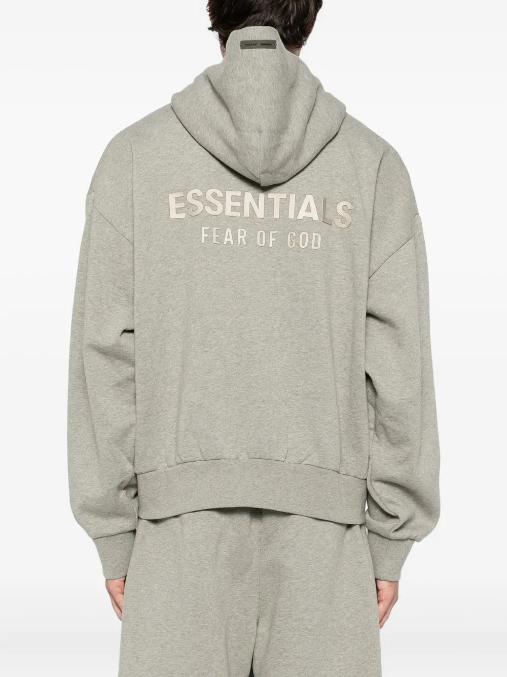 FEAR OF GOD ESSENTIALS hoodie con aplique del logo