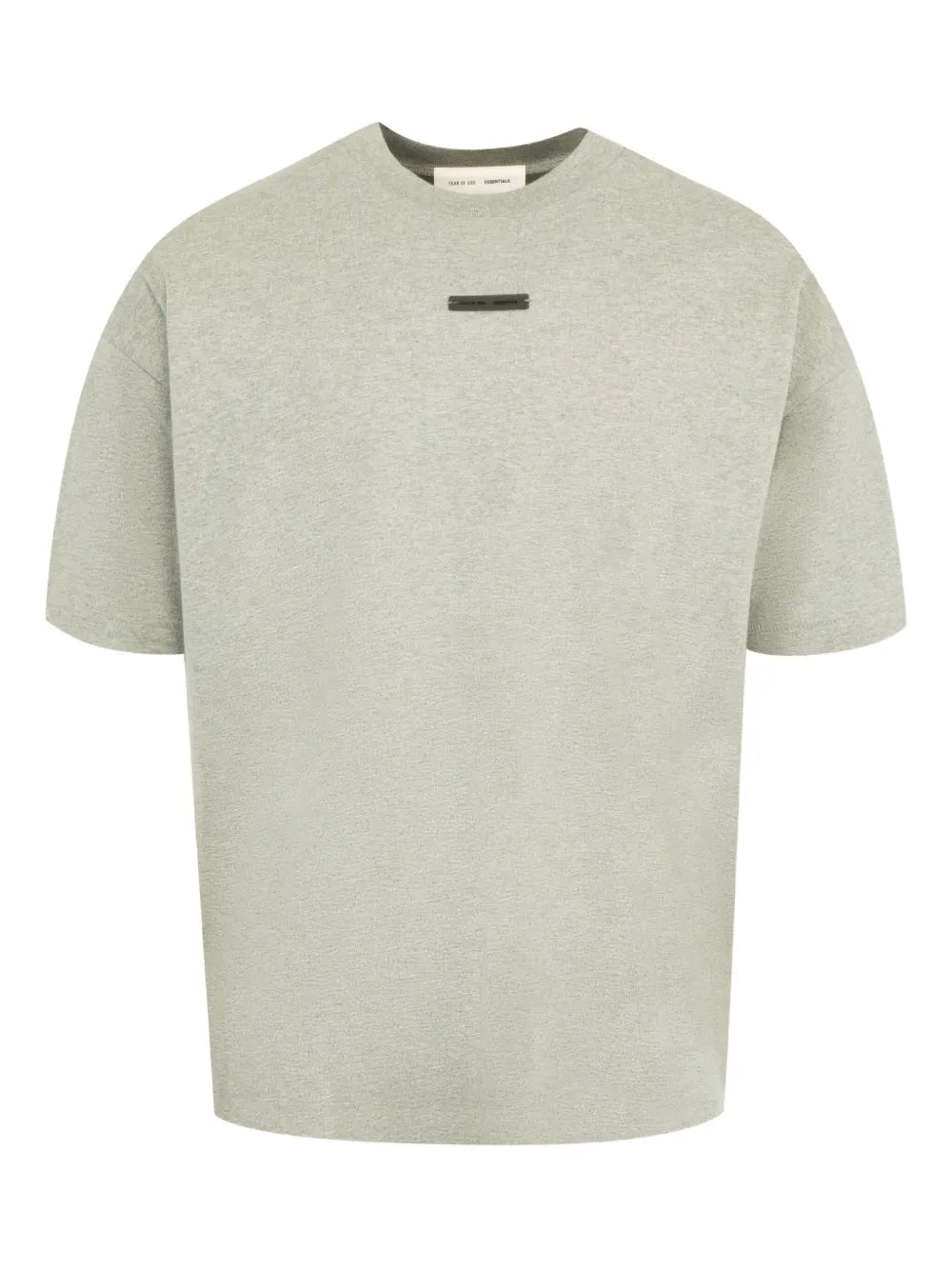 FEAR OF GOD ESSENTIALS playera con parche del logo