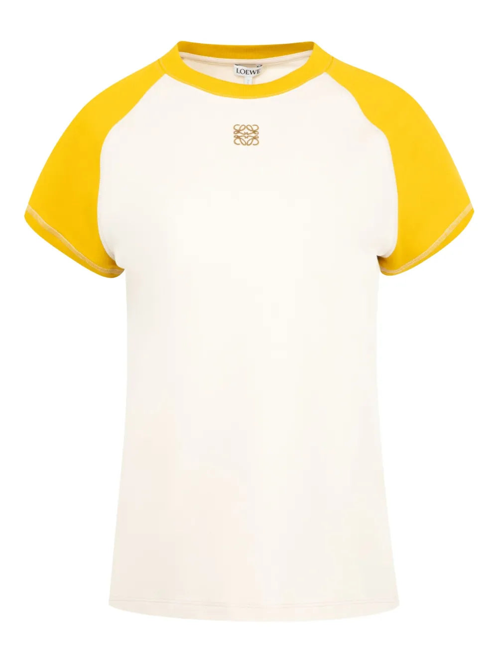 LOEWE playera con mangas raglán