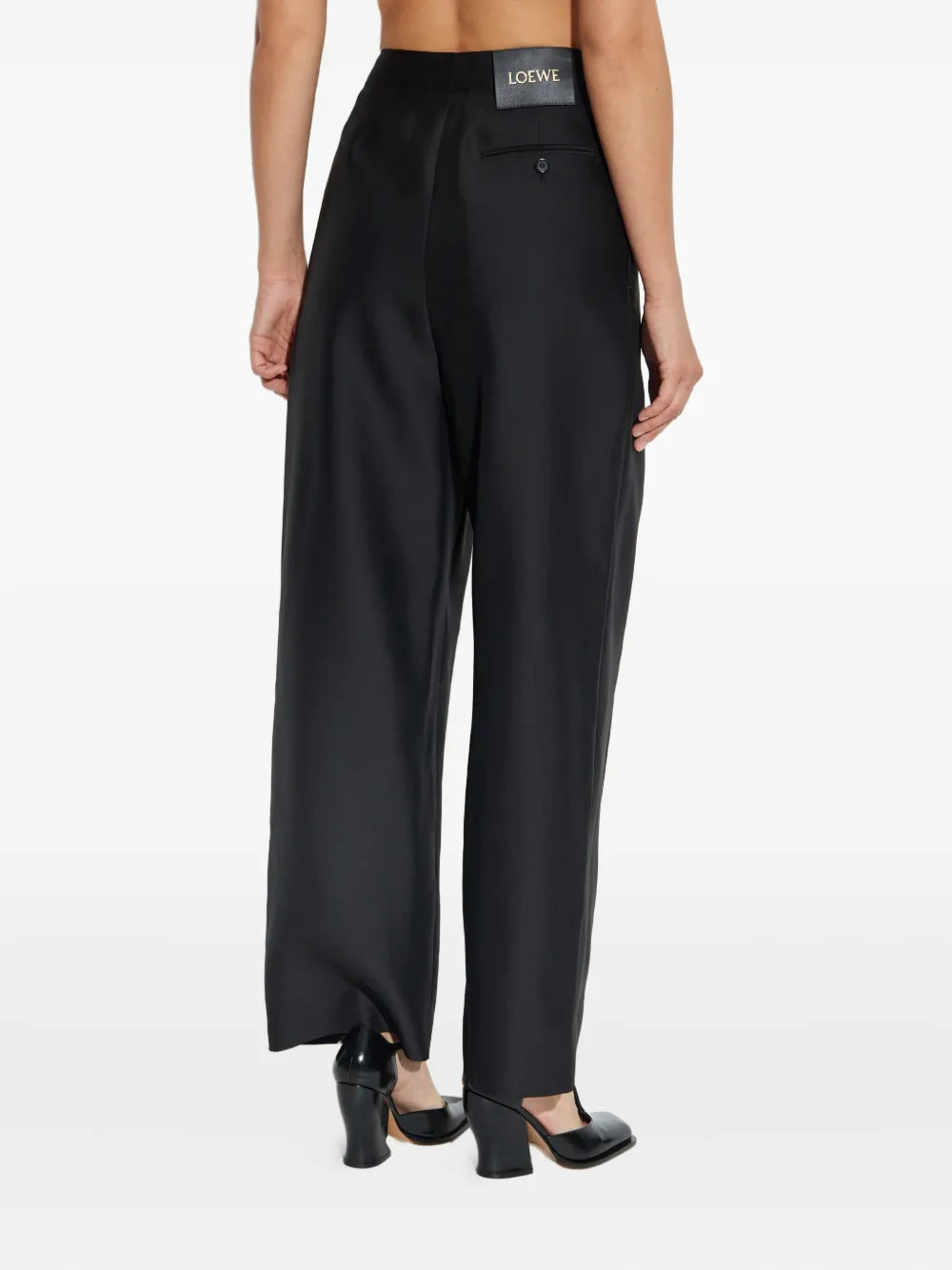 LOEWE pantalones con pretina elástica
