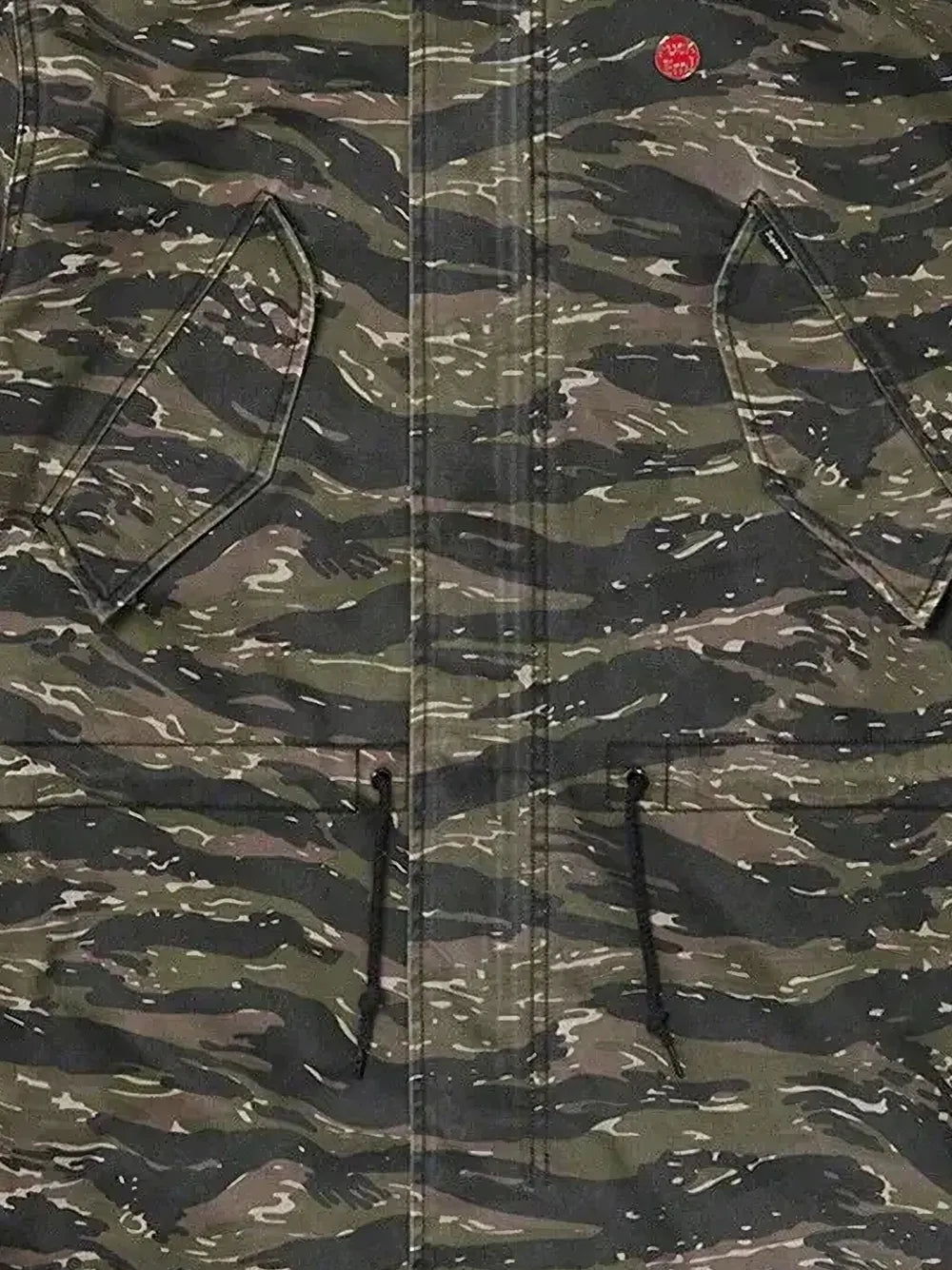 Supreme parka con estampado militar - Verde - imagen 2