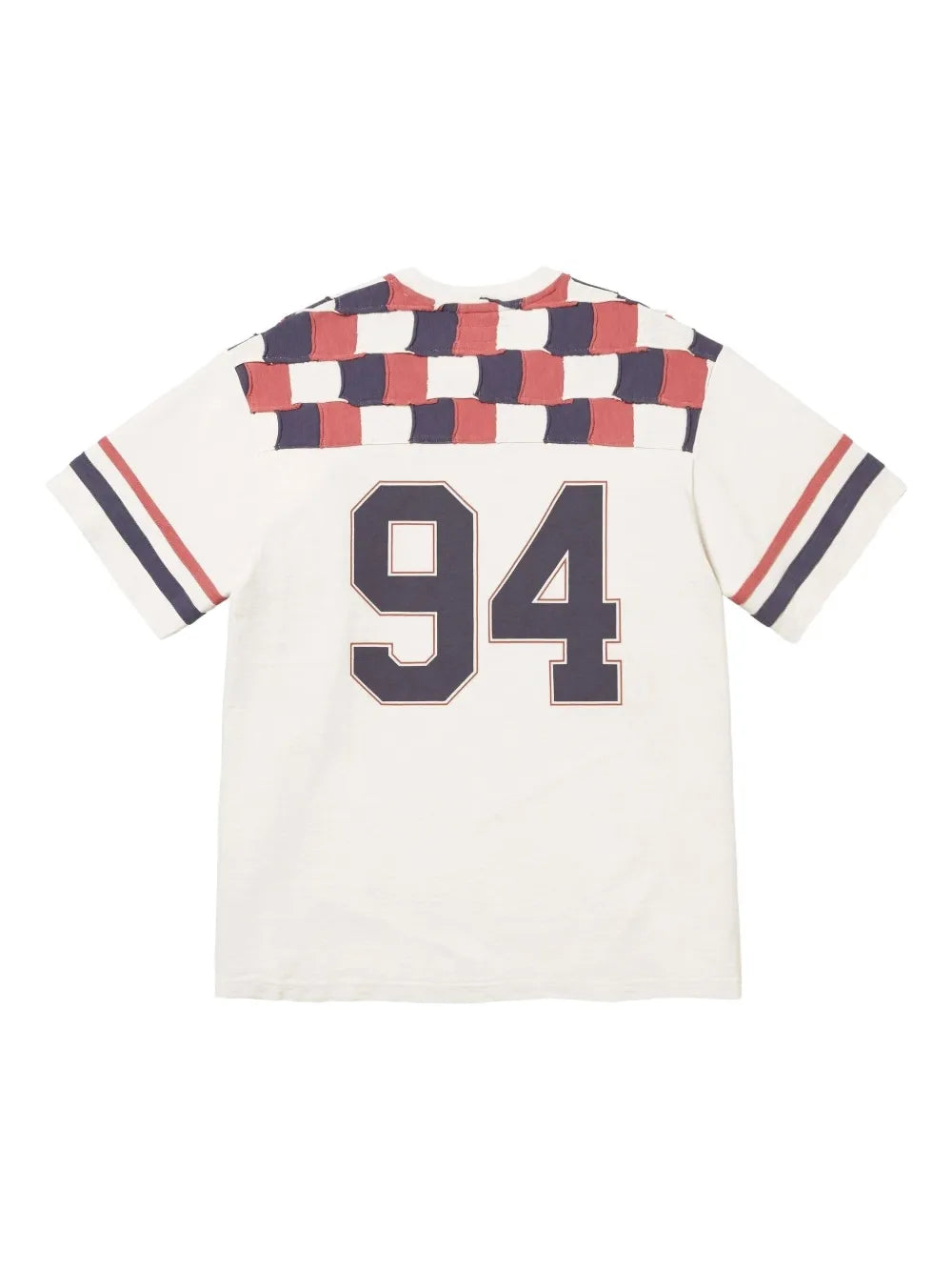 Supreme playera de fútbol Patchwork Yoke - Blanco - imagen 2
