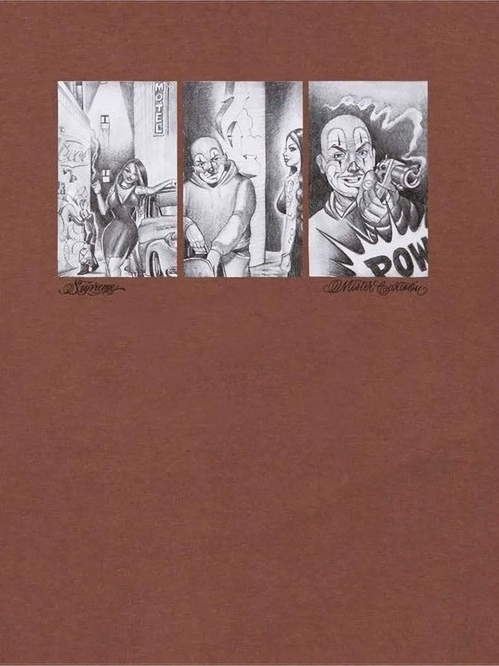 Supreme playera Mister Cartoon Pow - Marrón - imagen 2