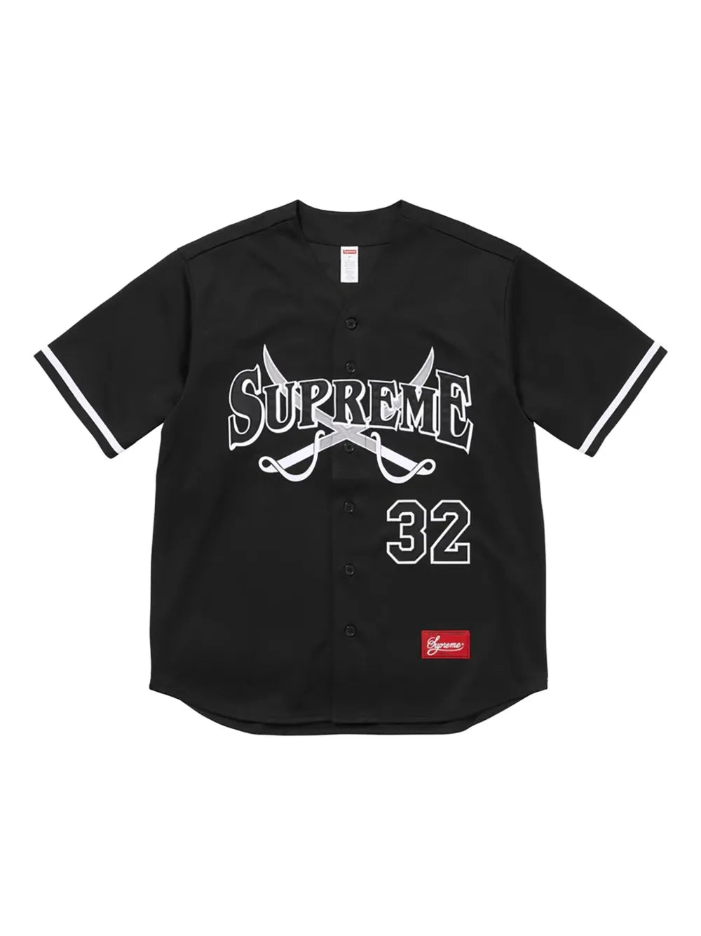 Supreme playera Swords Baseball - Negro - imagen 1