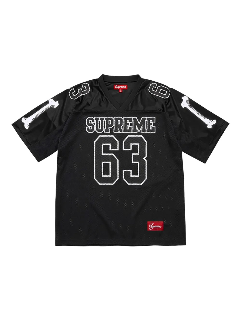 Supreme playera Stadium Bones Football Black - Negro - imagen 1
