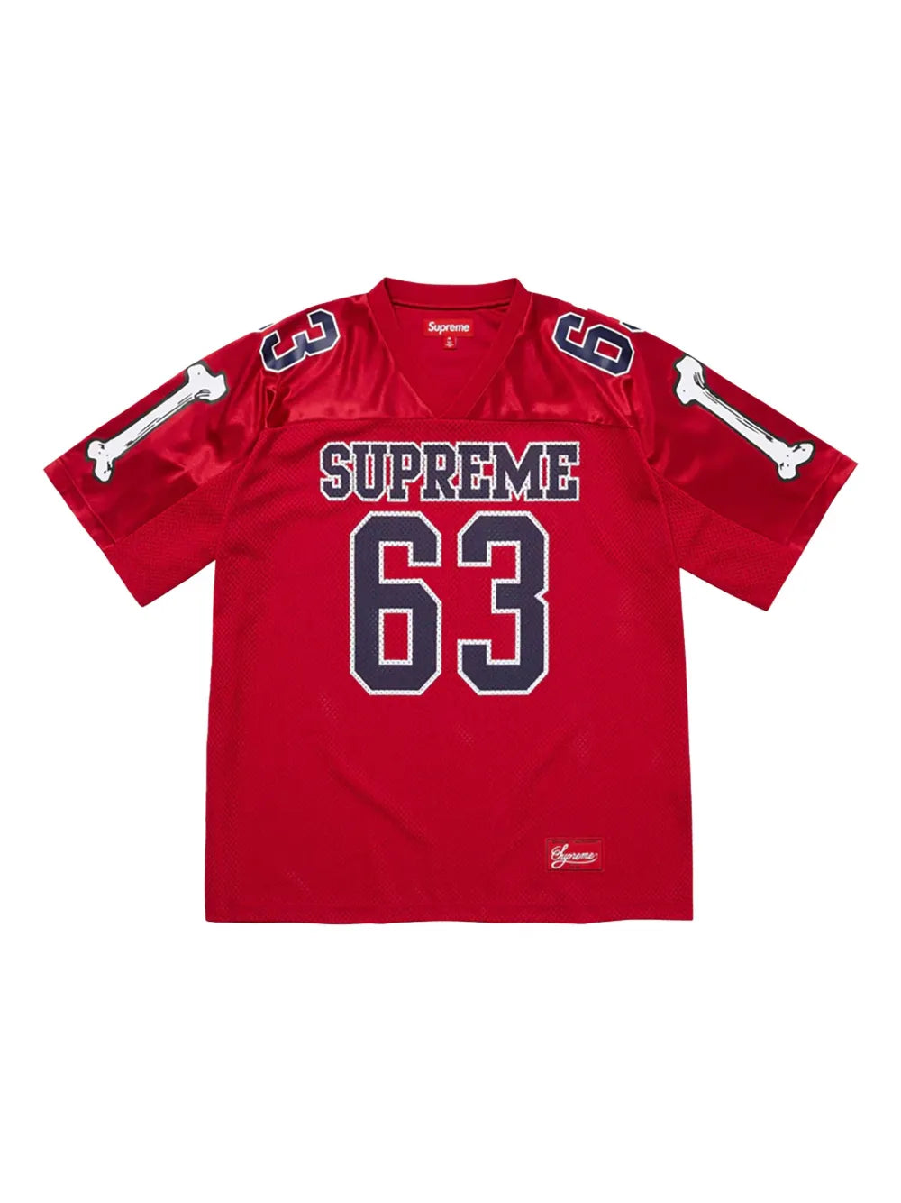 Supreme playera Stadium Bones Football Red - Rojo - imagen 1