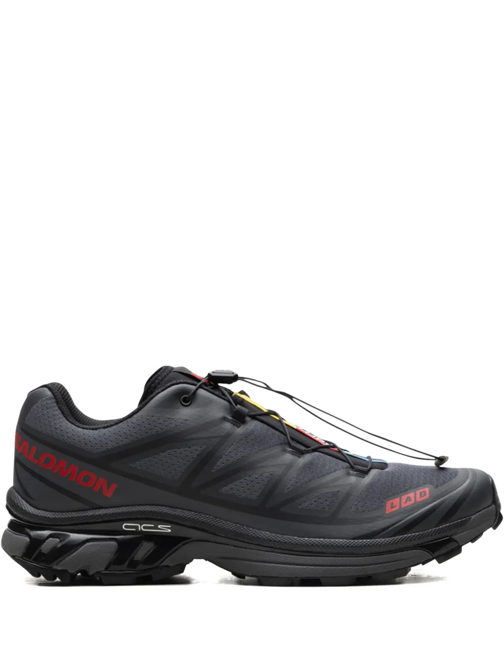 Salomon tenis XT-6 JJJJound - Black Fiery Red - Negro - imagen 1