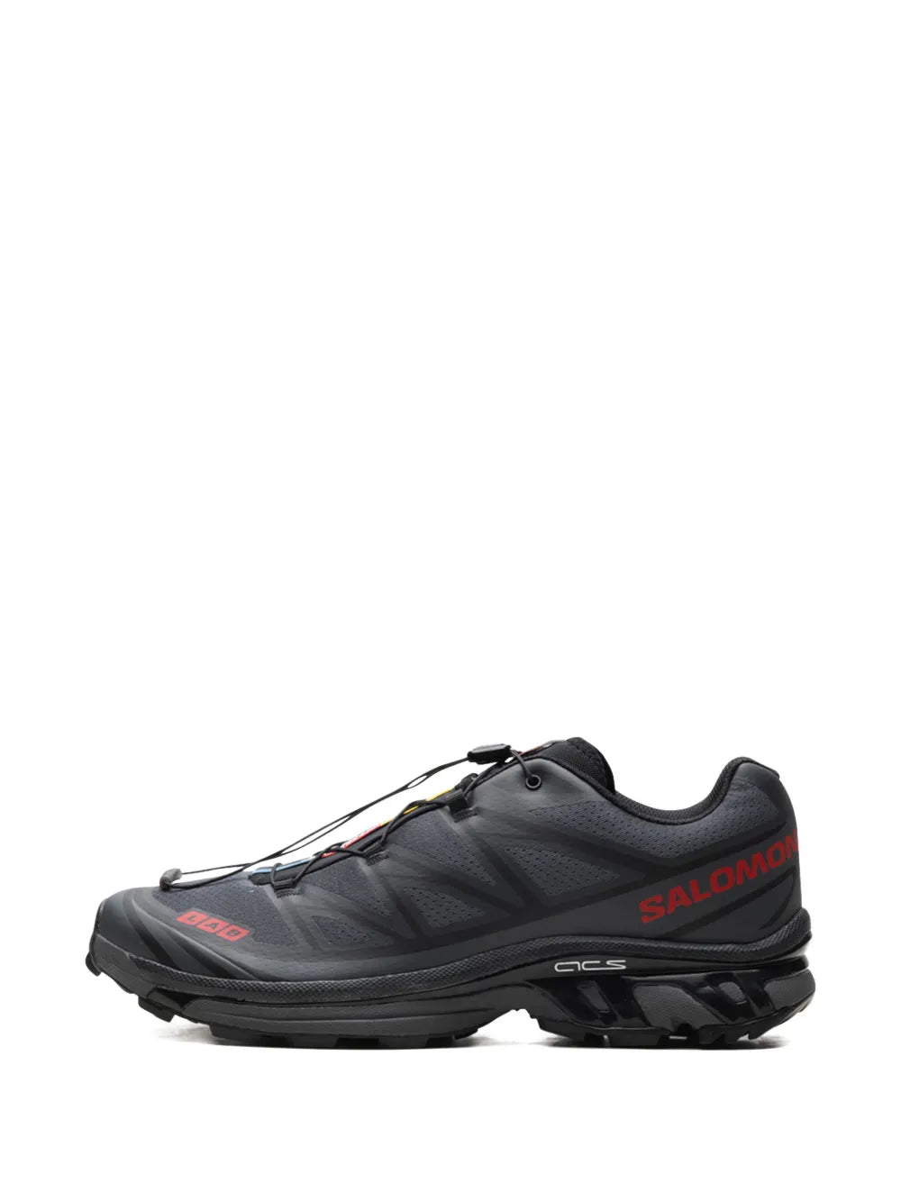 Salomon tenis XT-6 JJJJound - Black Fiery Red - Negro - imagen 4