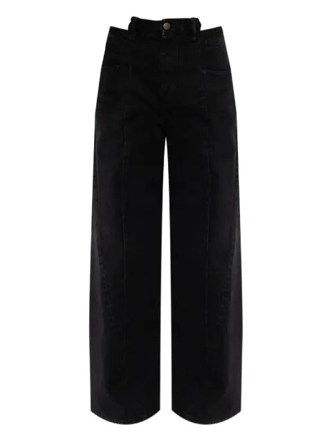 Maison Margiela pants con panel y aberturas - imagen 1