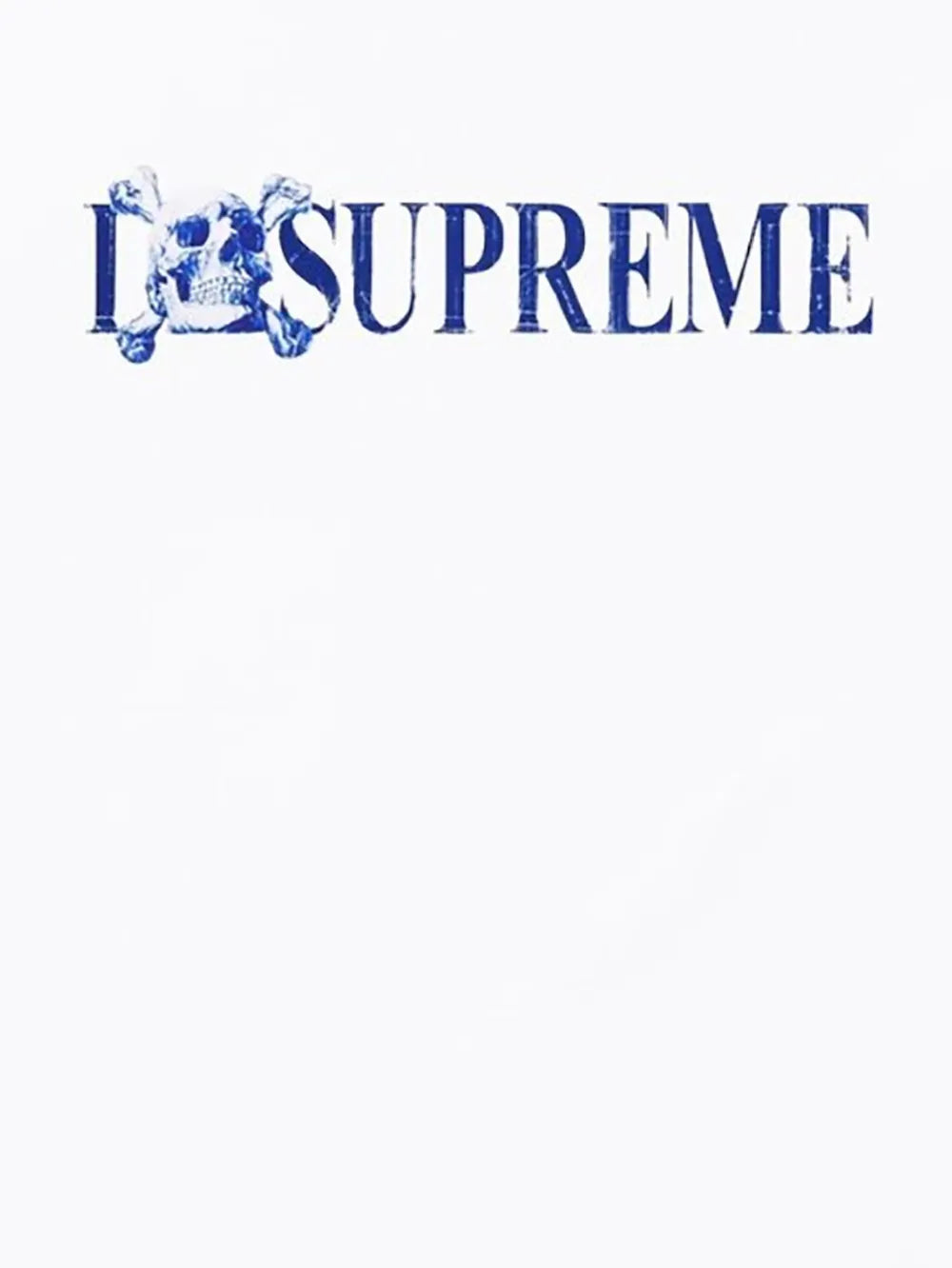 Supreme playera con motivo Skull - Blanco - imagen 2